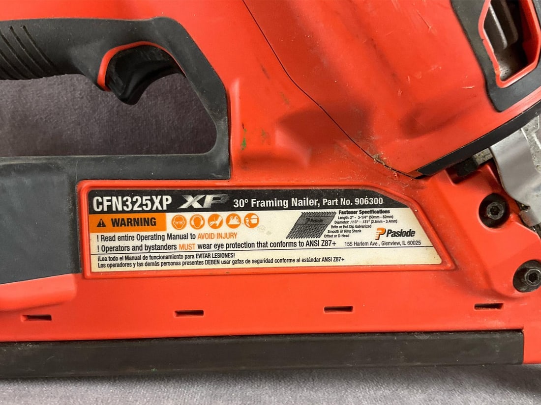Paslode Framing Nailer - 6