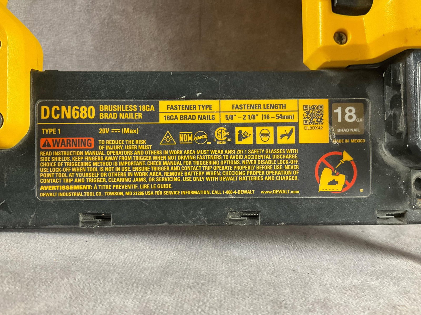 Dewalt Brad Nailer - 5
