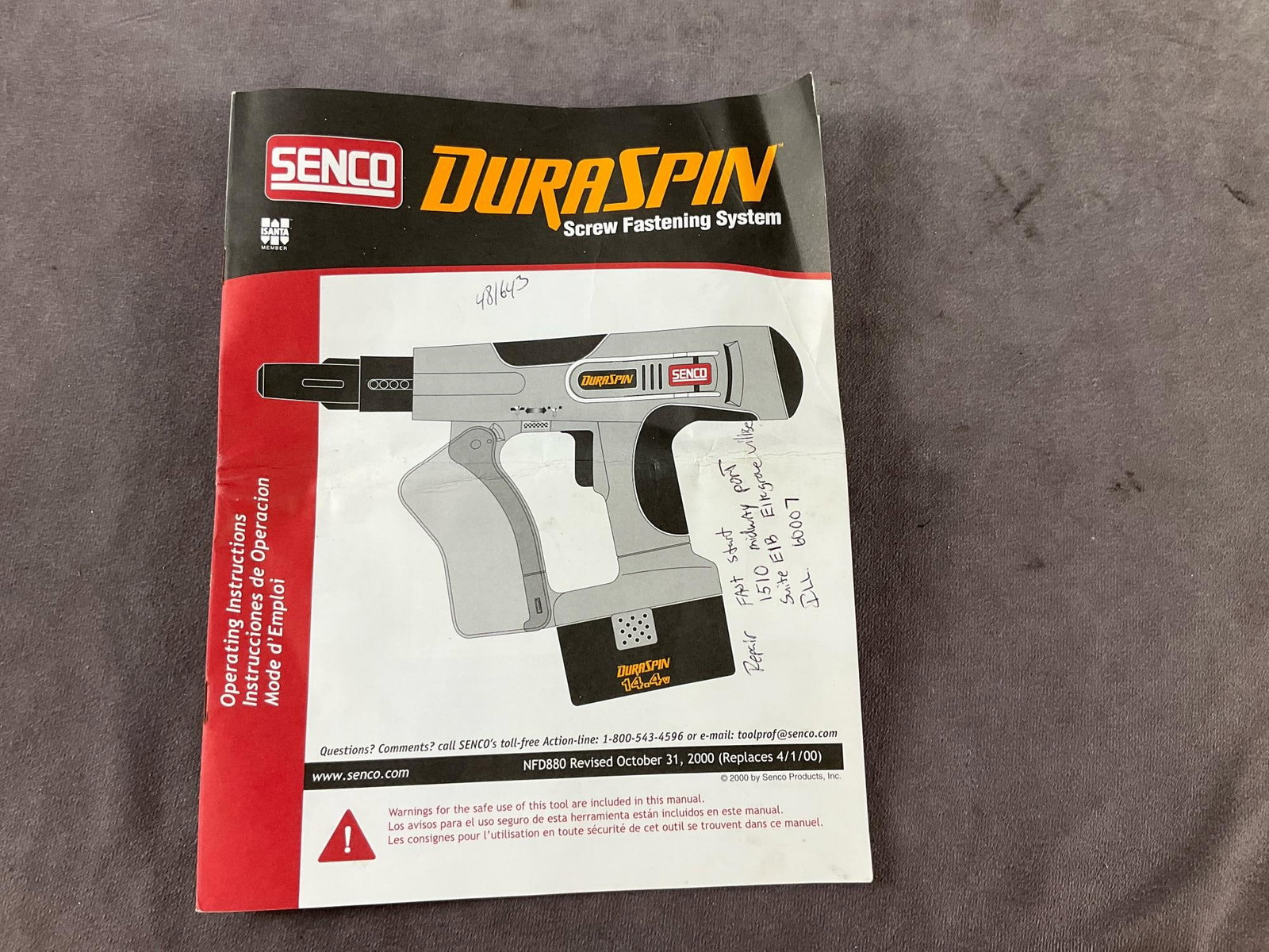 Senco Screw Gun - 11