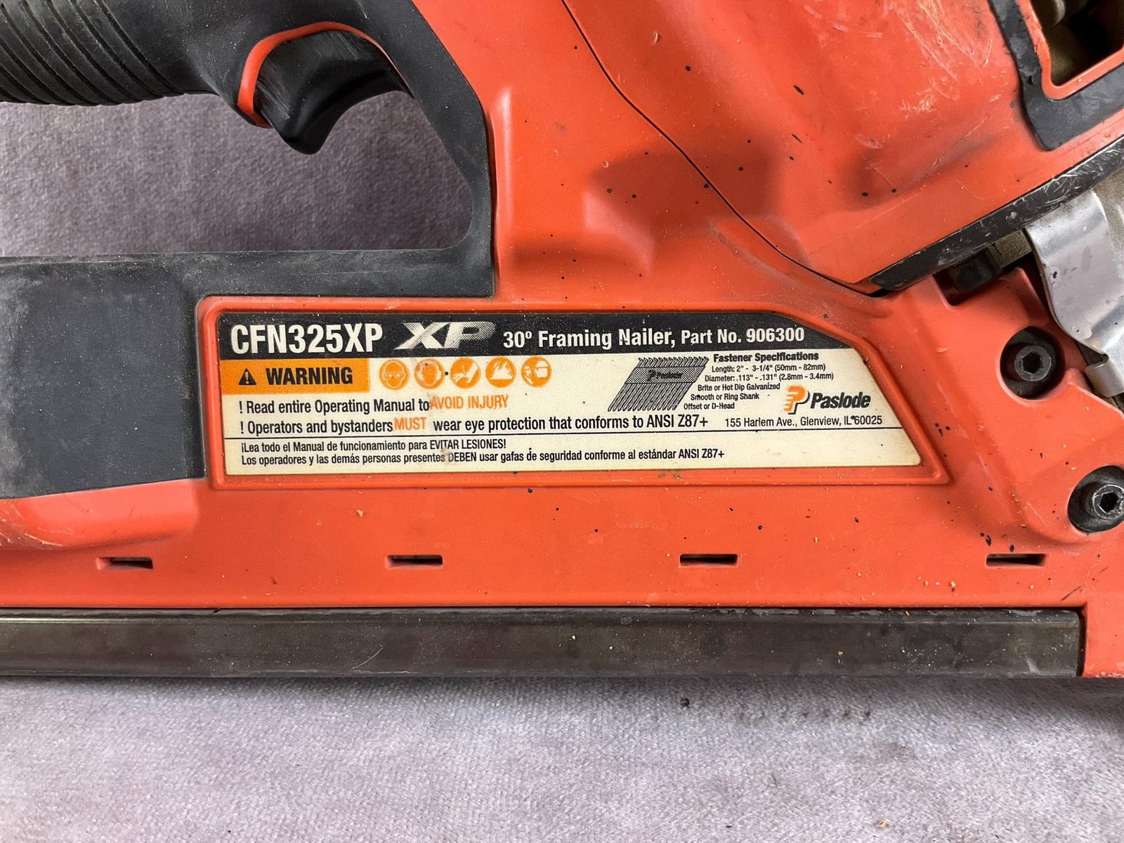 Paslode Framing Nailer - 5