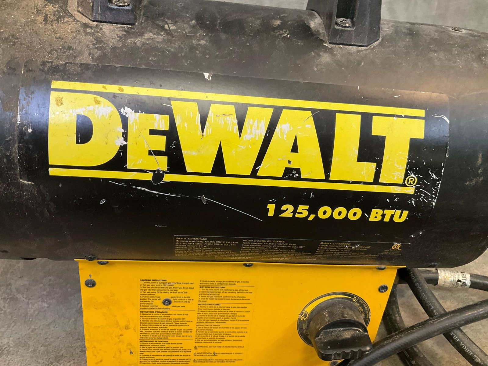 Dewalt Propane Heater - 2