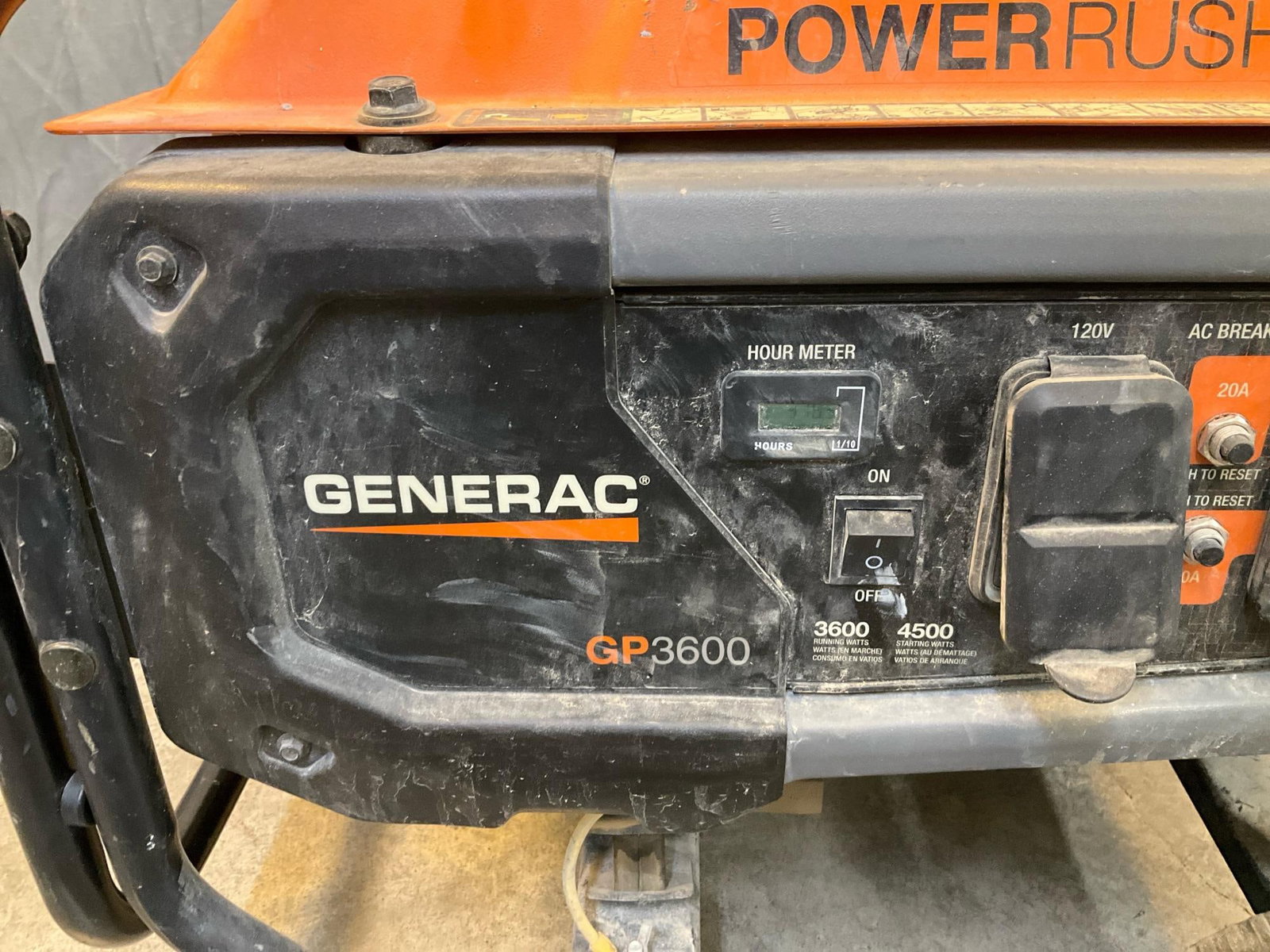Generac Portable 3600 Generator - 2