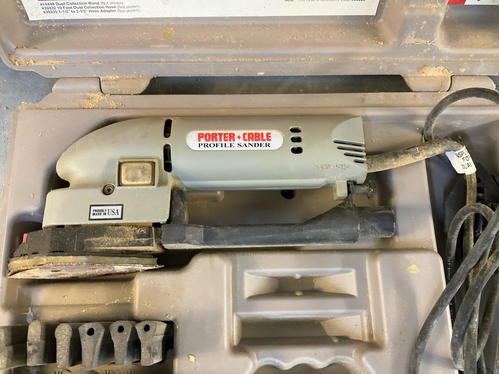 Porter Cable Profile Sander - 2