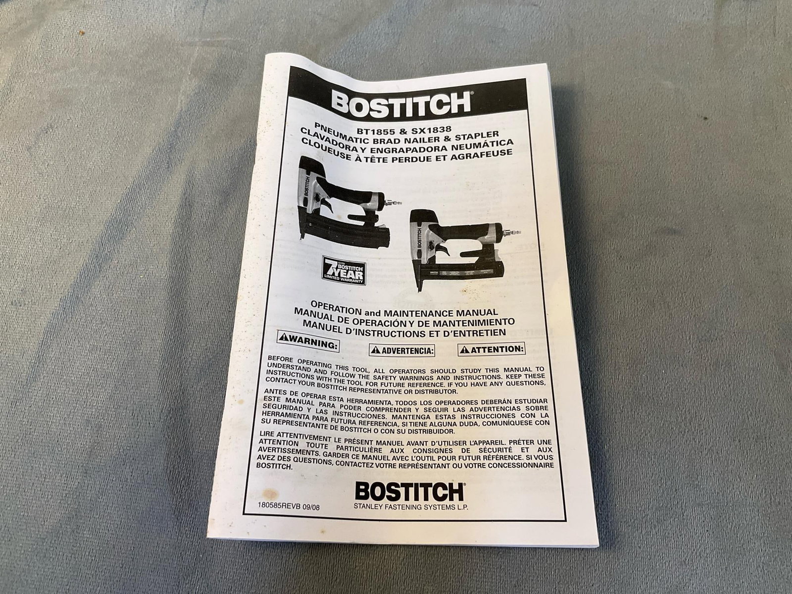 Bostitch Pneumatic Nailer - 4