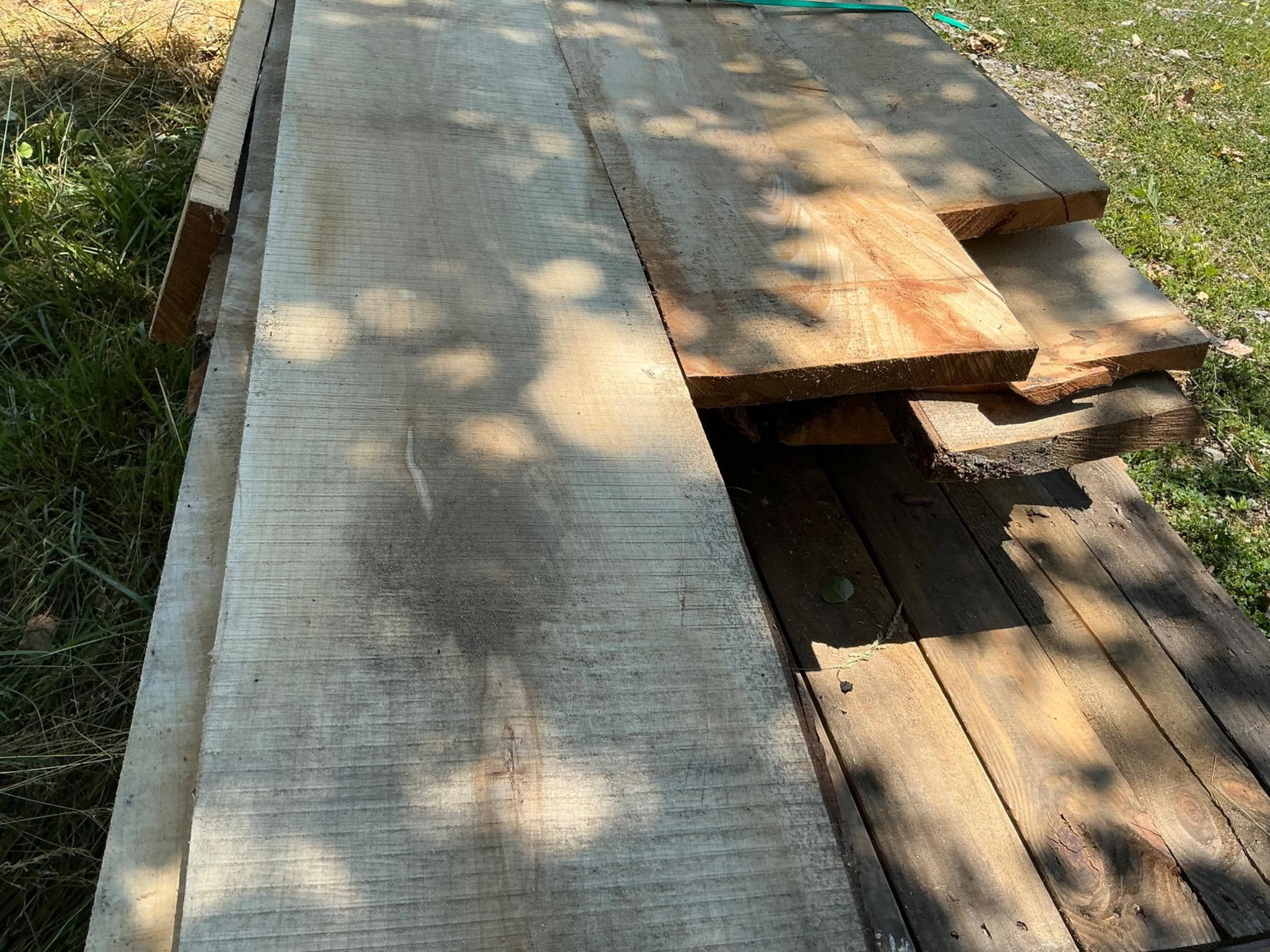 Rough Cut Maple Boards - 10