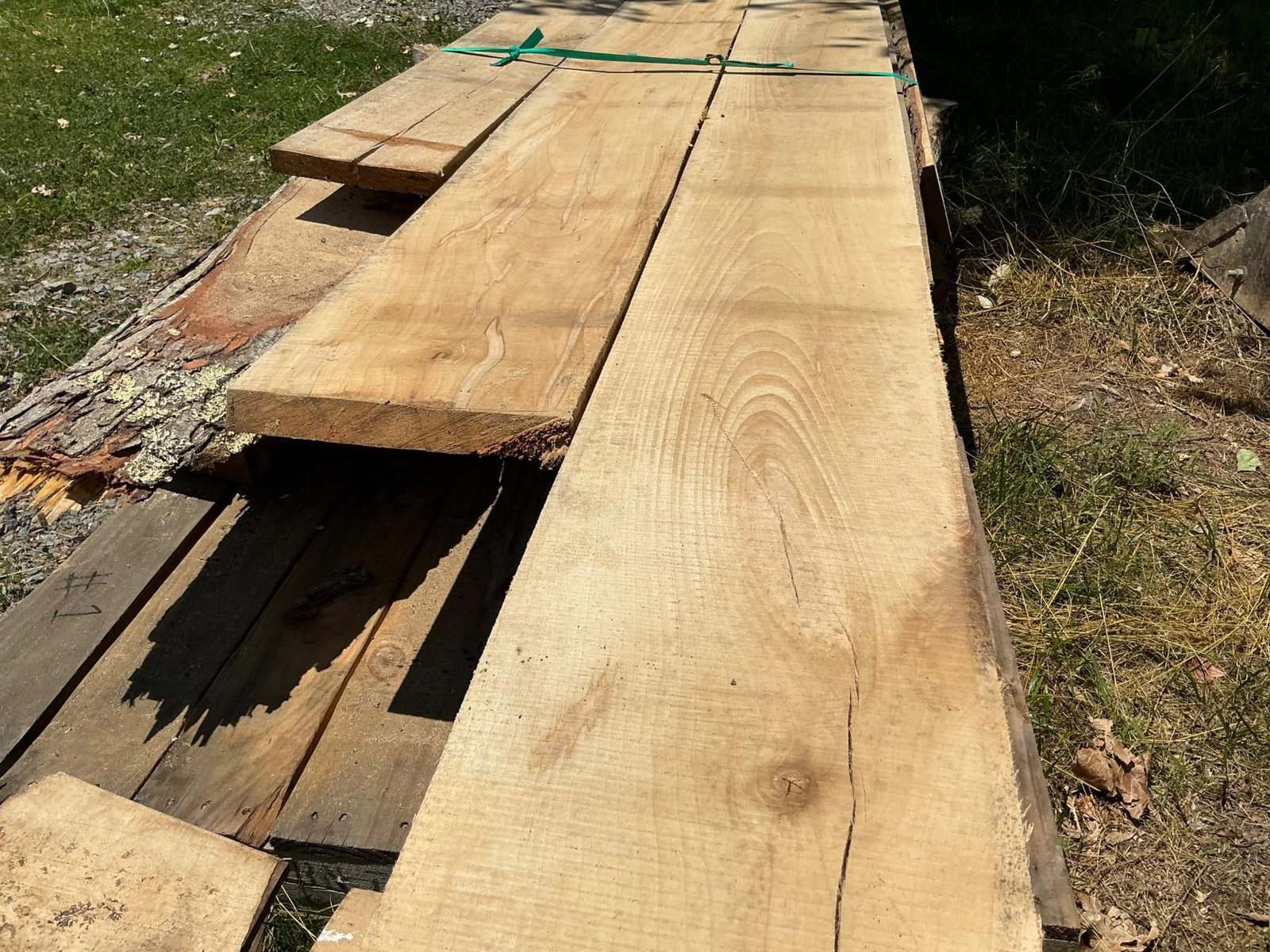 Rough Cut Maple Boards - 11