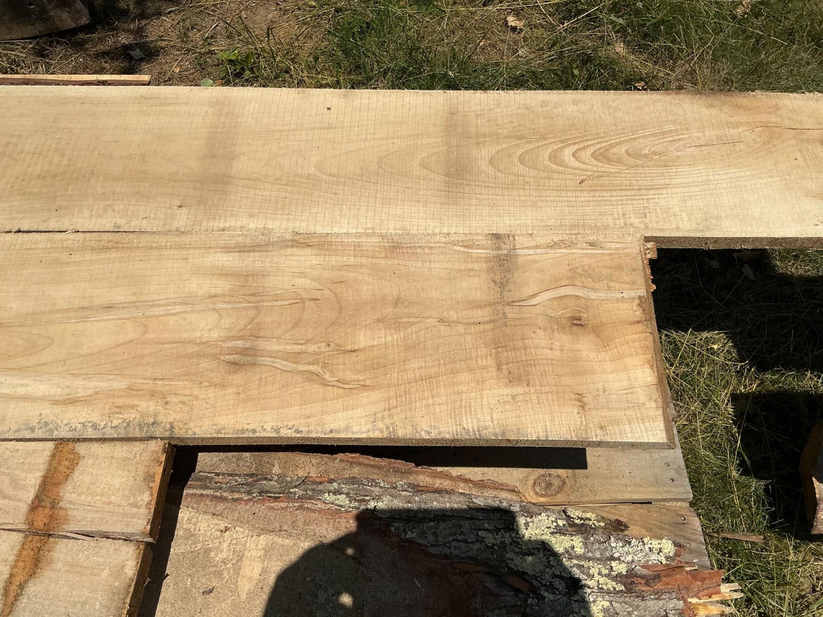 Rough Cut Maple Boards - 5