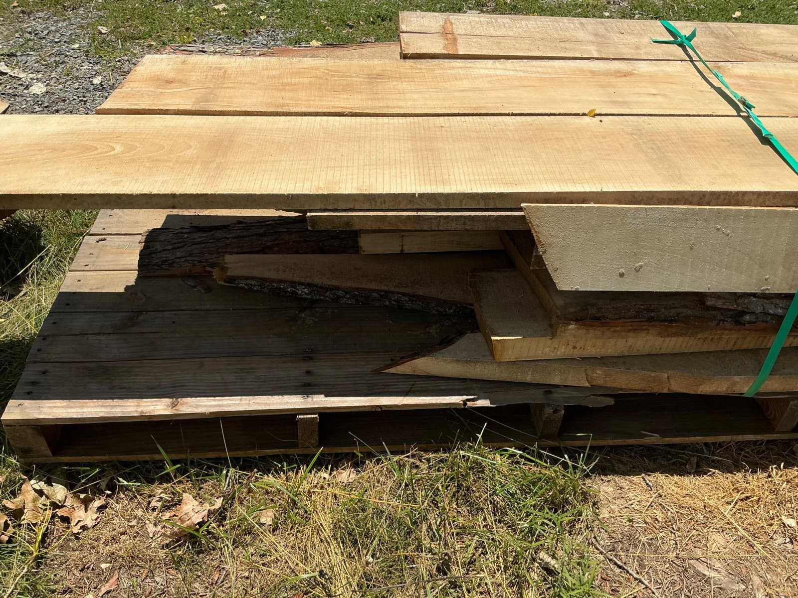 Rough Cut Maple Boards - 7