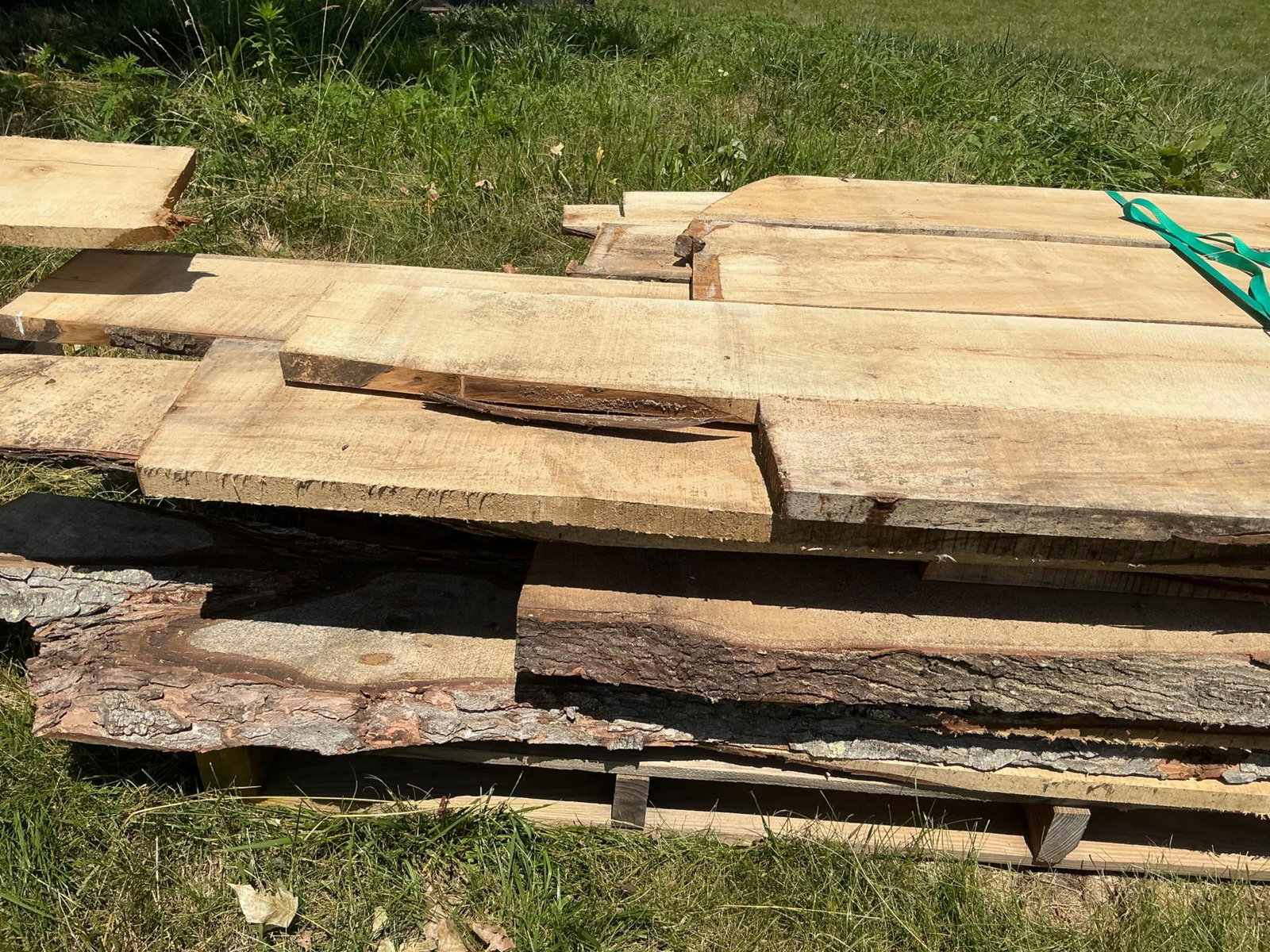 Rough Cut Maple Boards - 4
