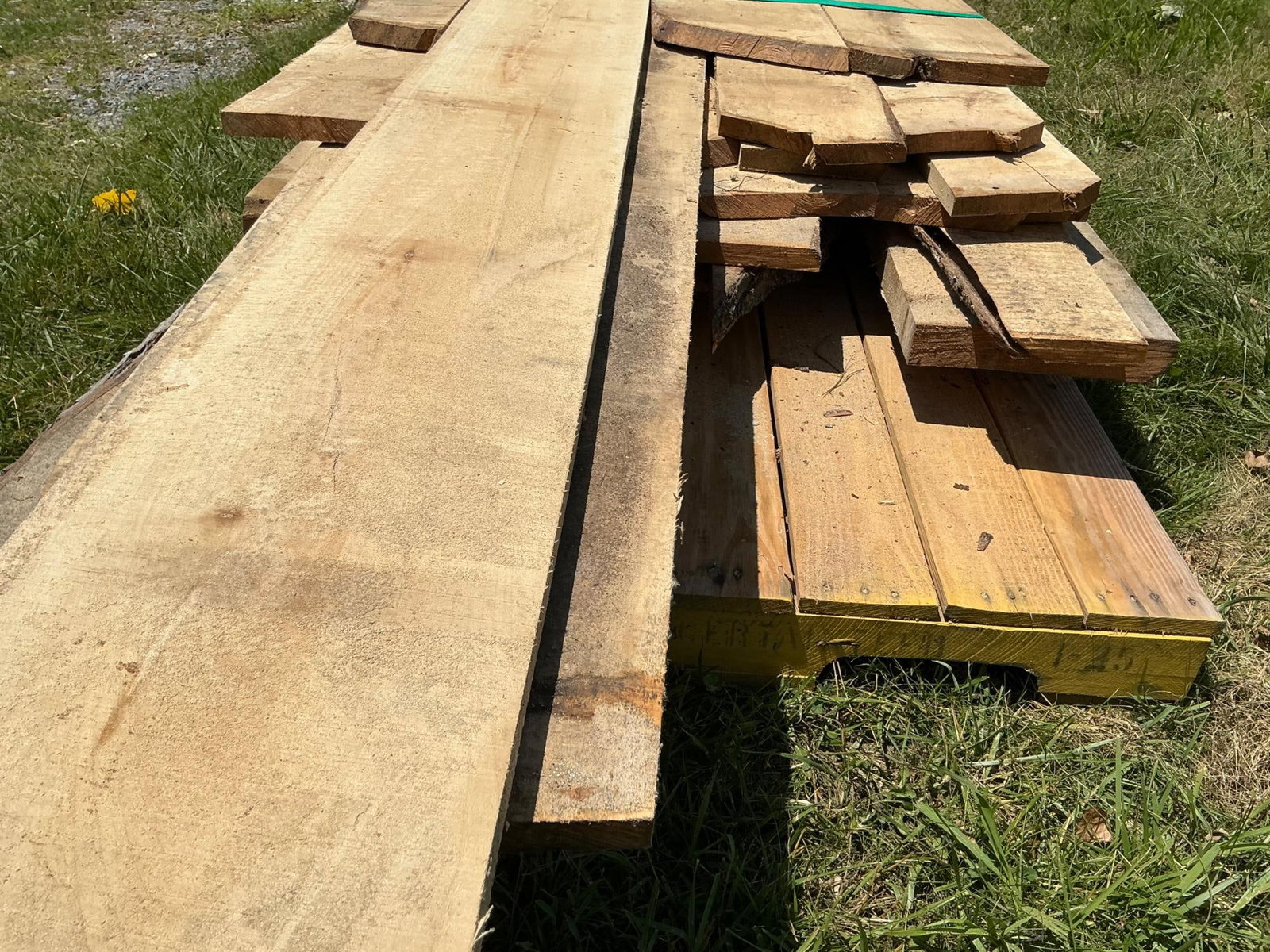 Rough Cut Maple Boards - 6