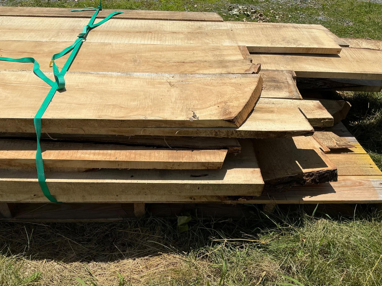 Rough Cut Maple Boards - 9
