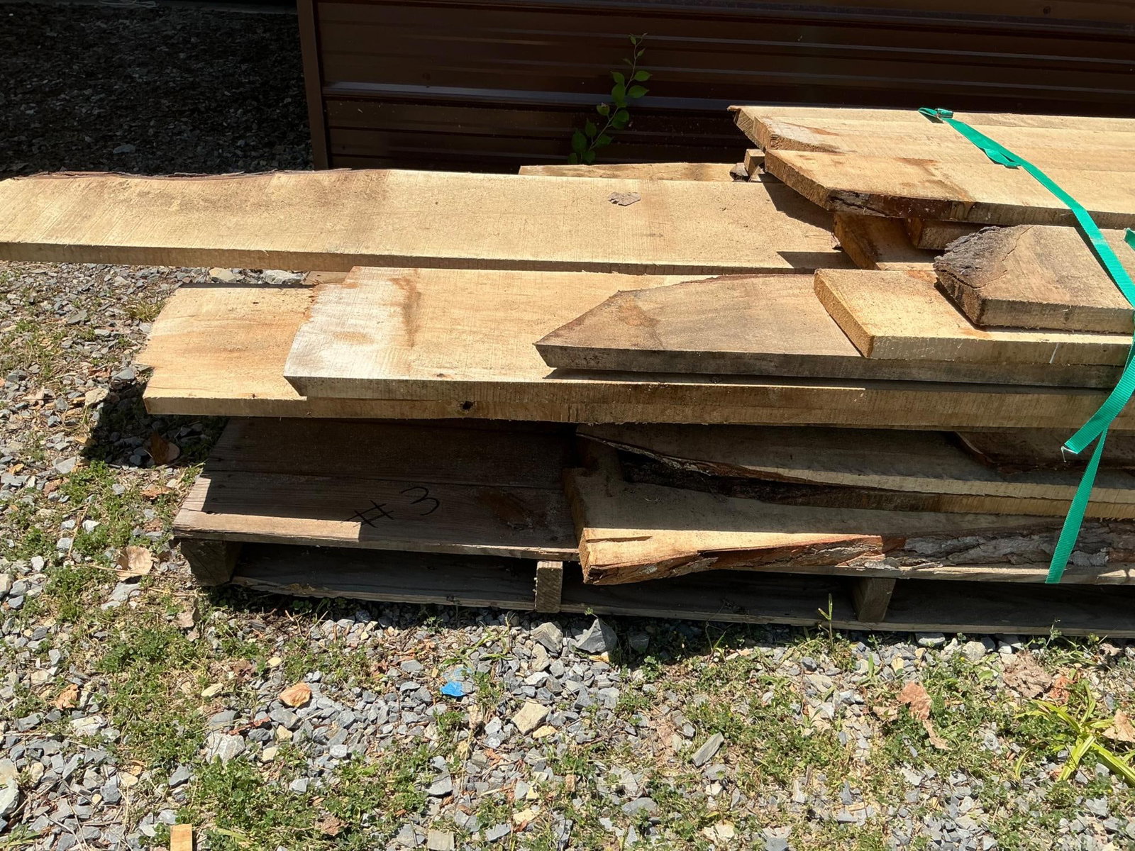 Rough Cut Maple Boards - 2