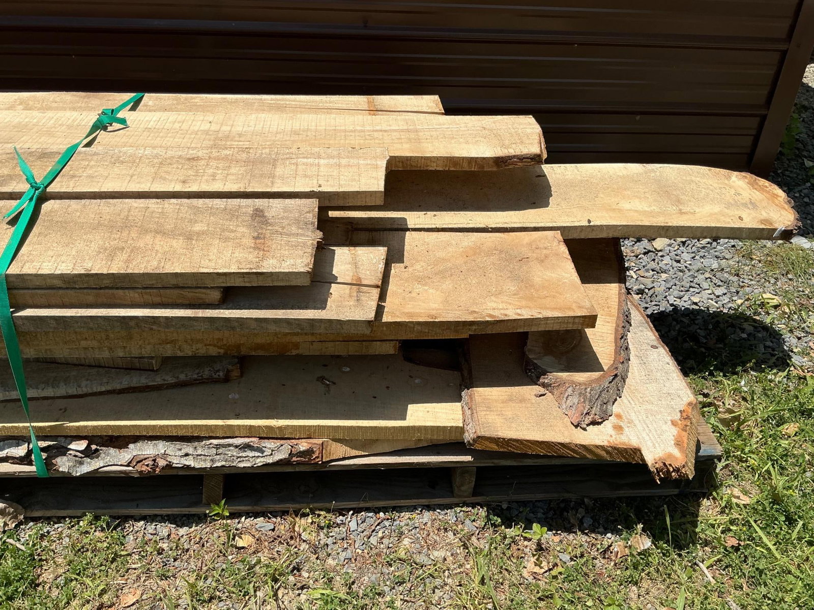 Rough Cut Maple Boards - 4