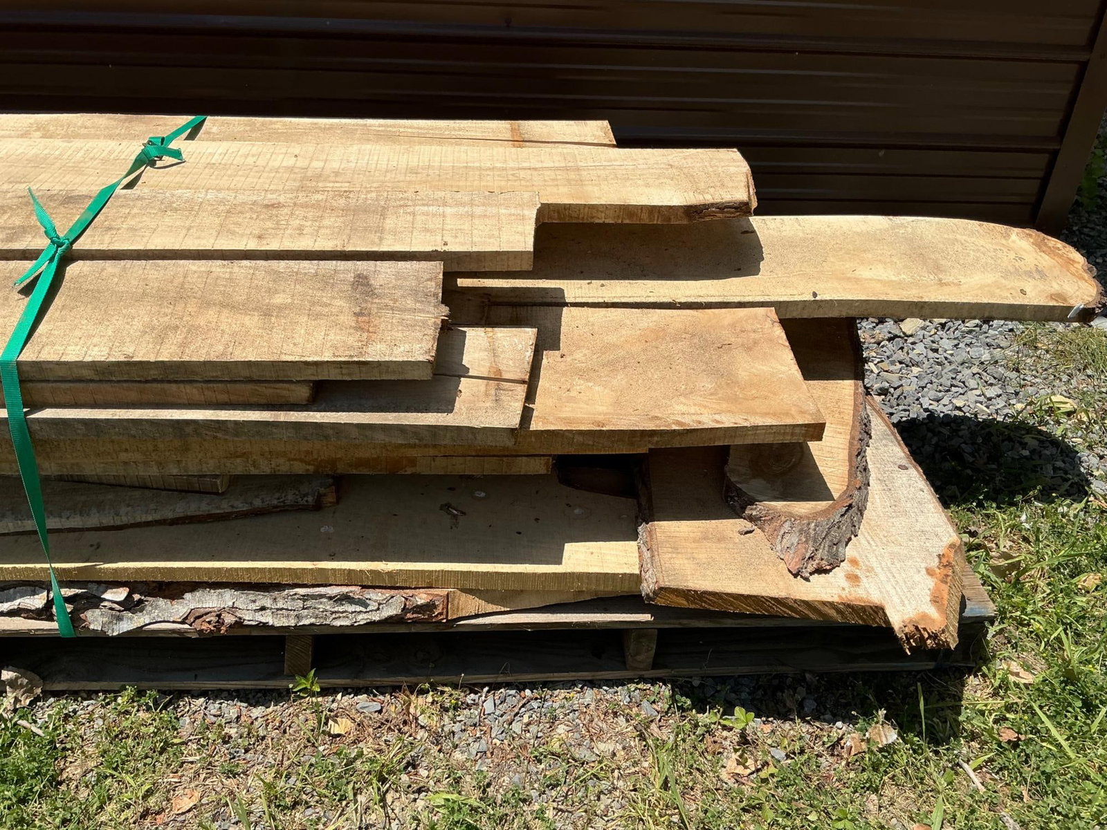 Rough Cut Maple Boards - 5