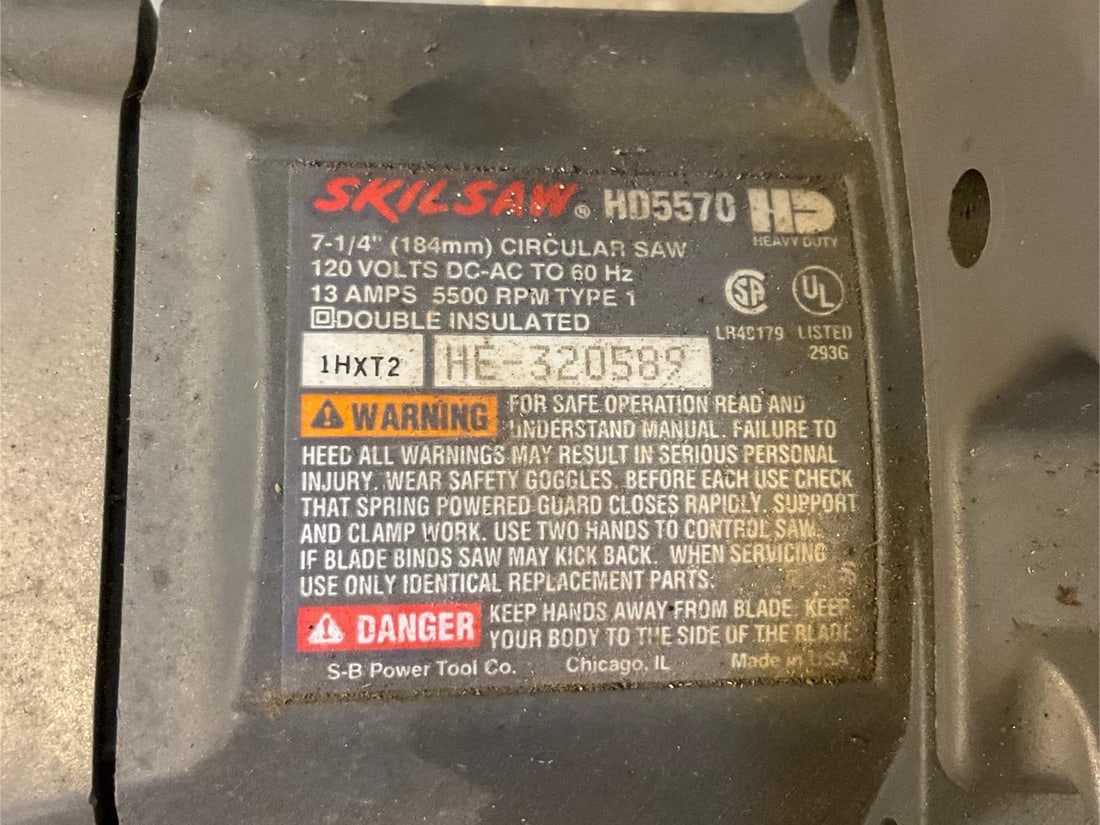 Skilsaw Circular Saw - 5