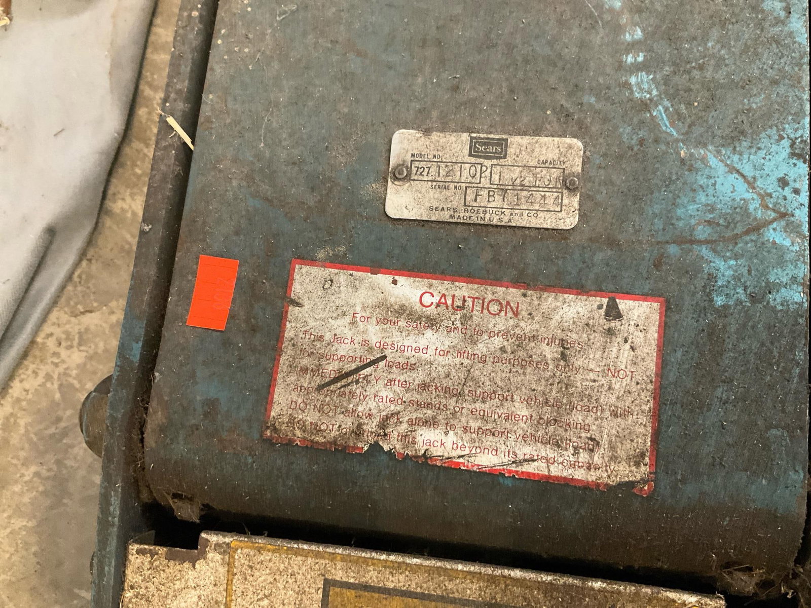 Sears Service Jack - 4