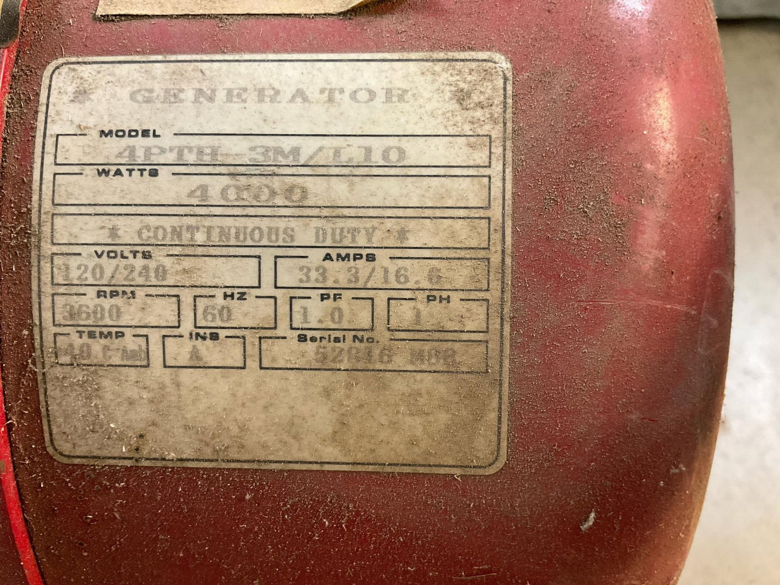 Tecumseh Generator - 7
