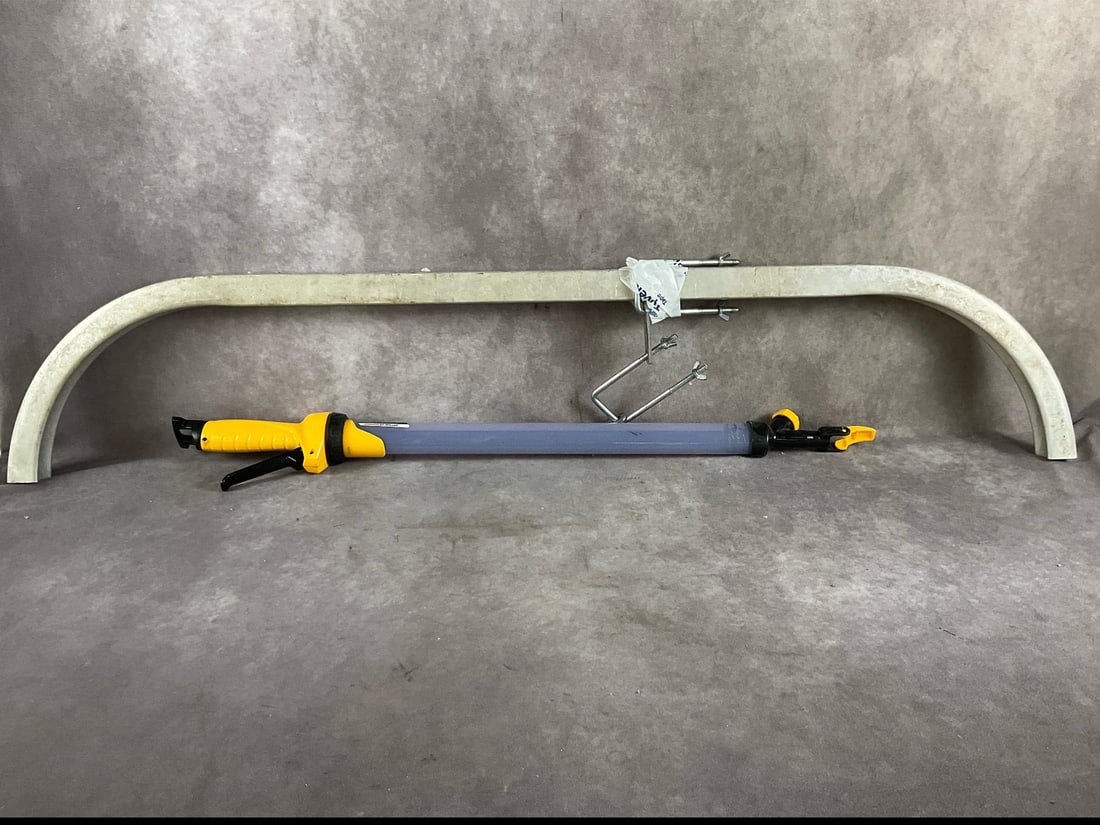 Wagner Paintstick & Ladder Stablizer: EZ roller pain stick and ladder stablizer. Used and in good condition. Largest item measures 51 inches long X 10 inches wide X 1 1/2 inches thick.