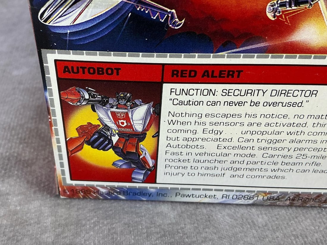 Red Alert Transformer - 10
