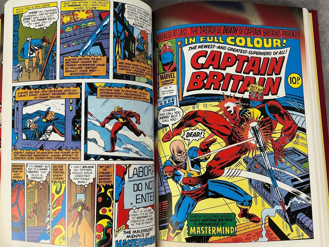 Captain Britain Books - 8