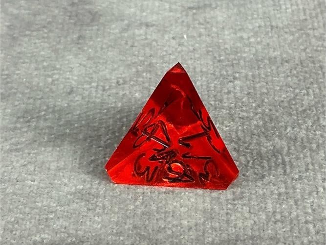 Tetrahedron Dice - 2