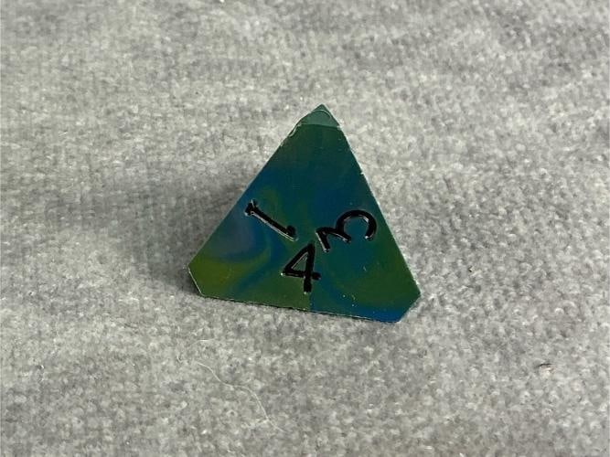 Tetrahedron Dice - 8