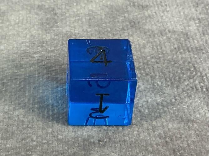 D6 Dice - 6