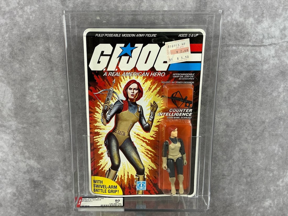 ***PREVIEW*** STAR WARS AUCTION: **COMING IN LATE AUGUST** Large collection of graded 1970s and 1980s Star Wars, GI Joe, Transformers, and Battlestar Galactica toys. Includes some rare figures, vehicles, and playsets. Pictures