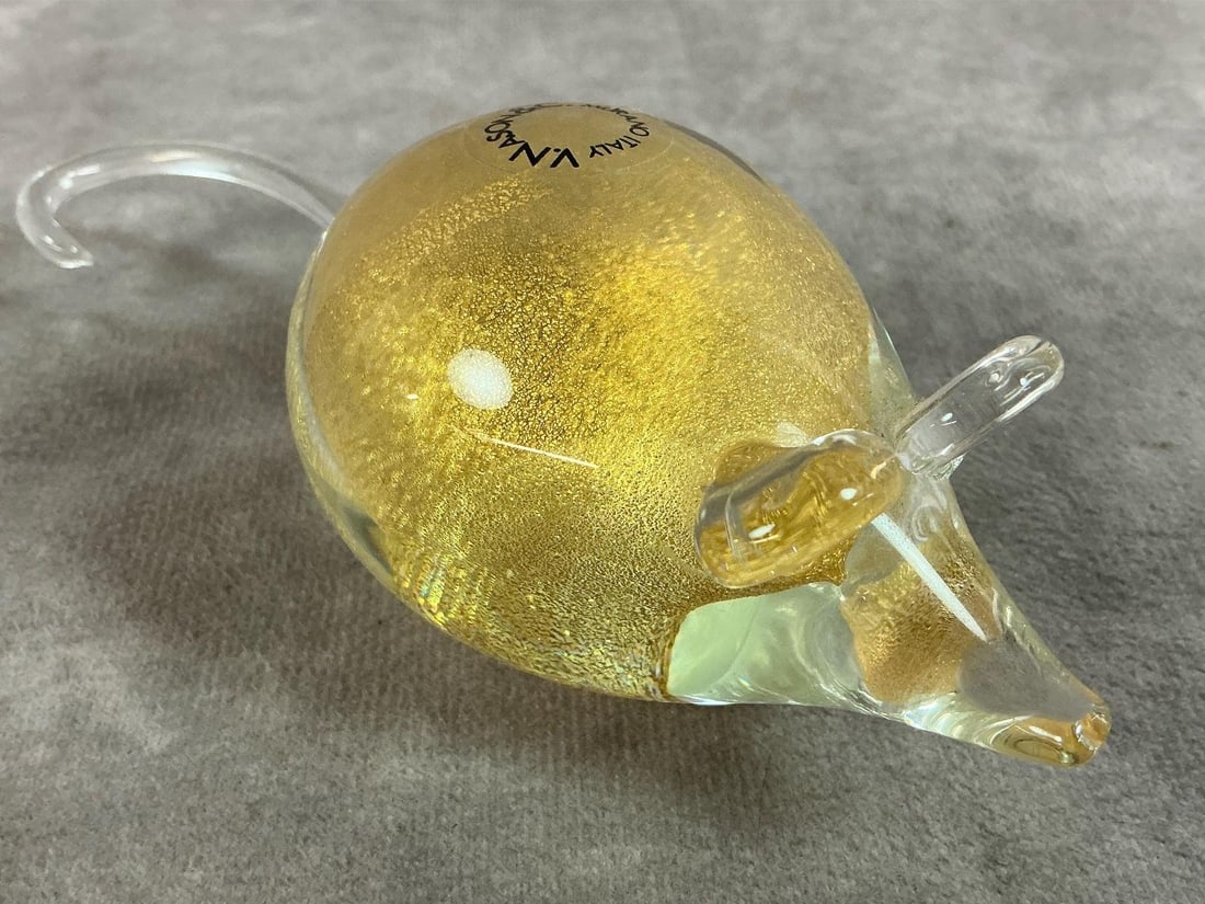 Murano Glass Mouse - 3