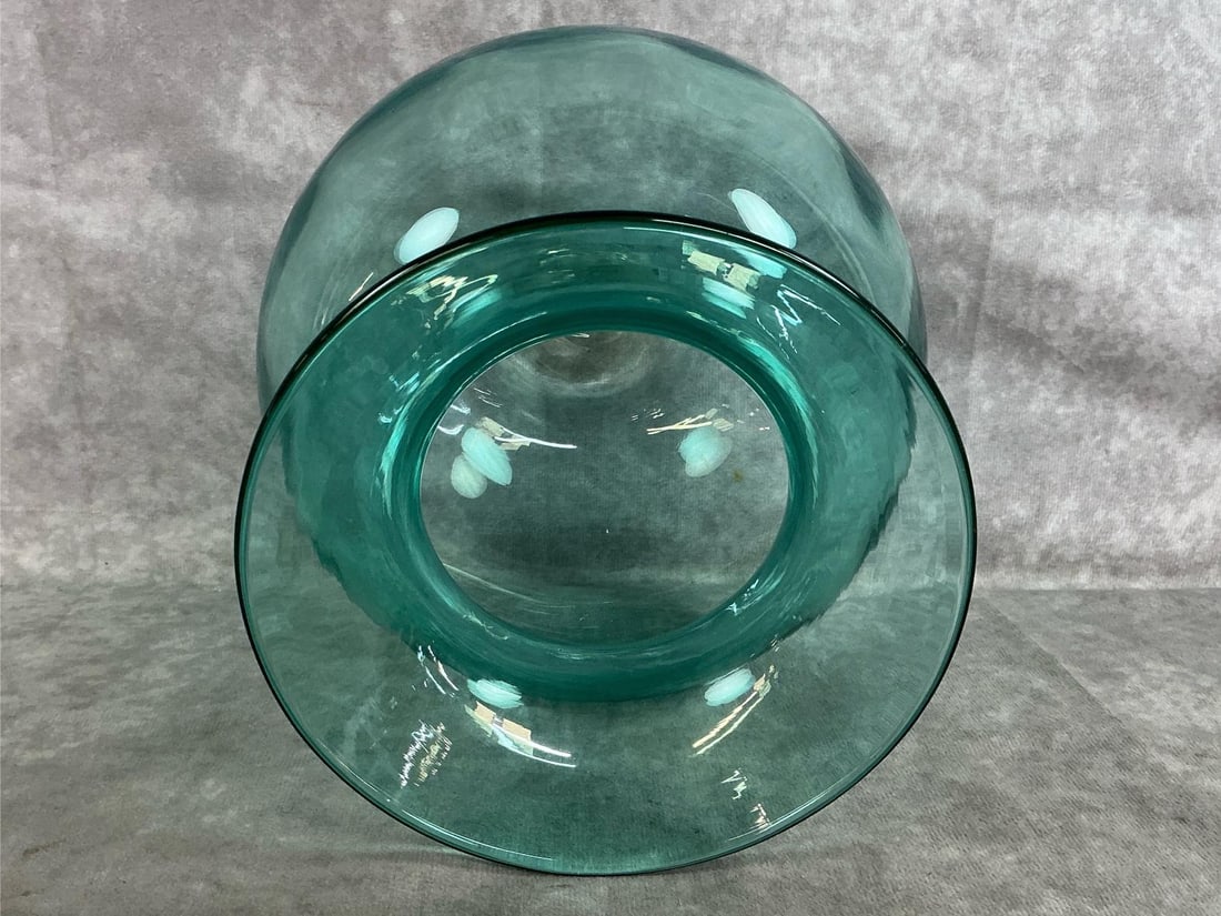 Blenko Aqua Vase - 3