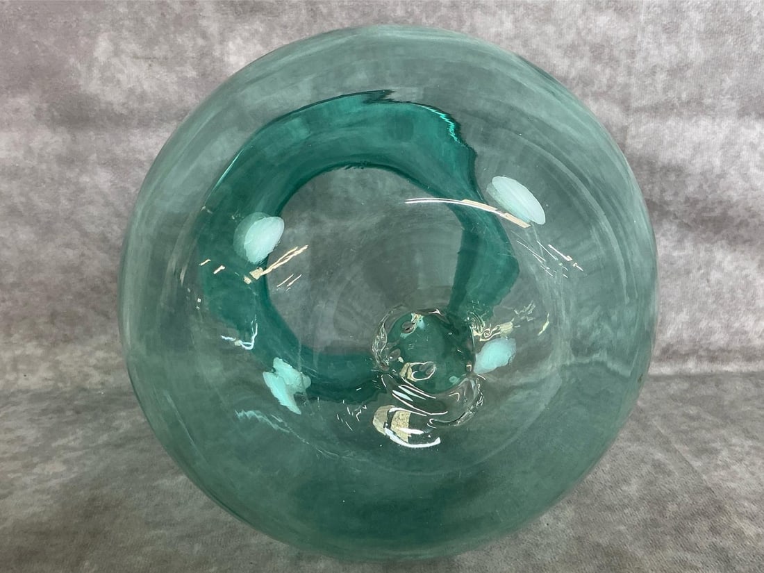 Blenko Aqua Vase - 5