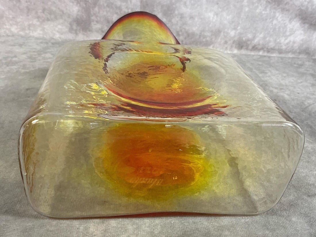 Blenko Square Vase - 5