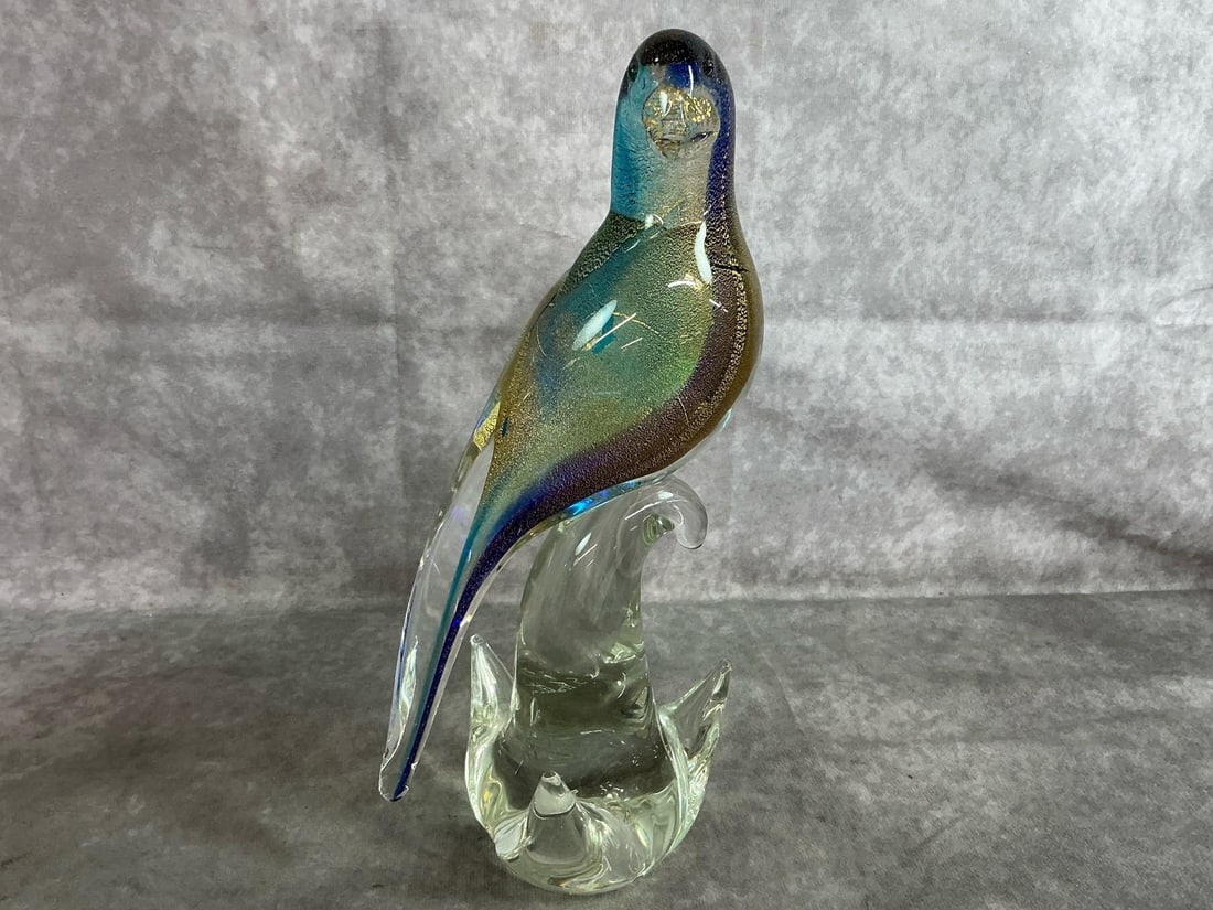 Murano Bird Sculpture - 2