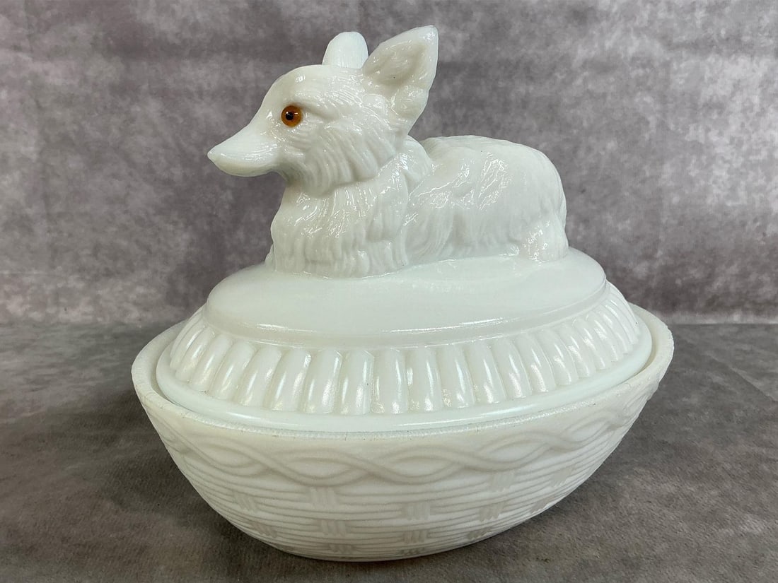 Fox on a Nest Dish - 3