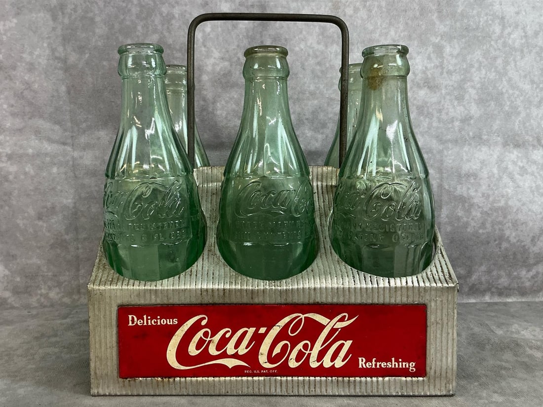 Coca-Cola Bottles with Carrier (1 of 9)