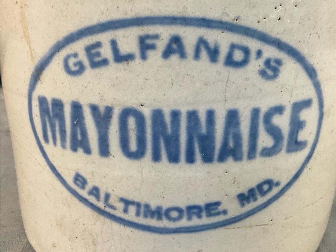 Baltimore Ad Stoneware - 2