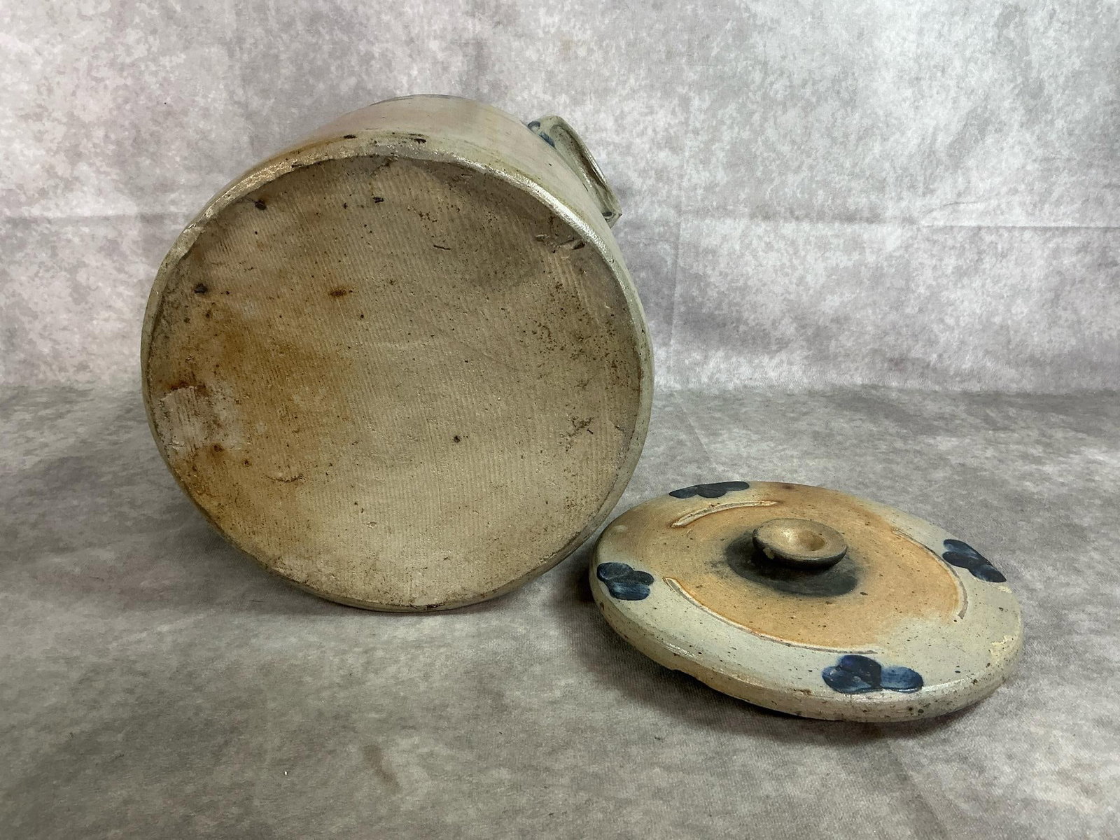 Stoneware Decorated Crock - 6