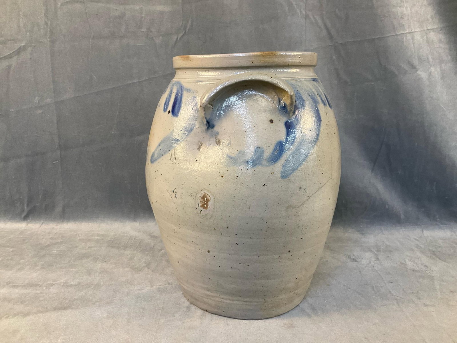 Stoneware Decorated Crock - 2