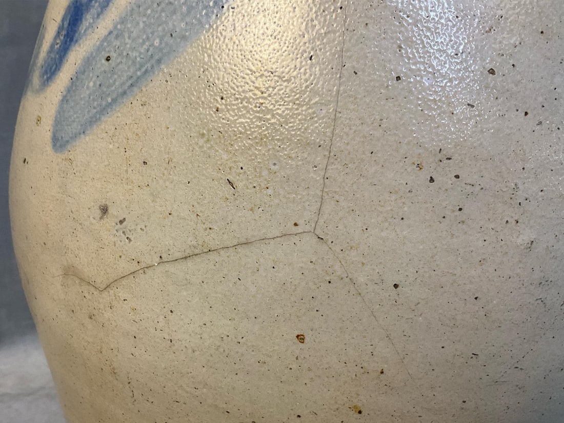 Stoneware Decorated Crock - 9