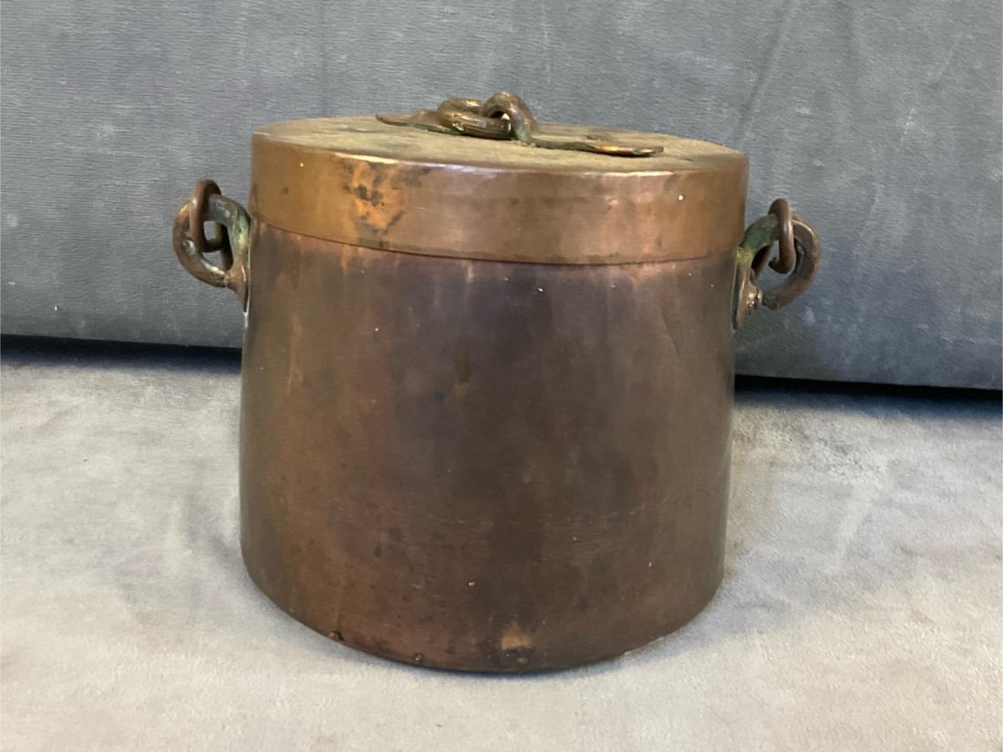 Antique Copper Pot - 3