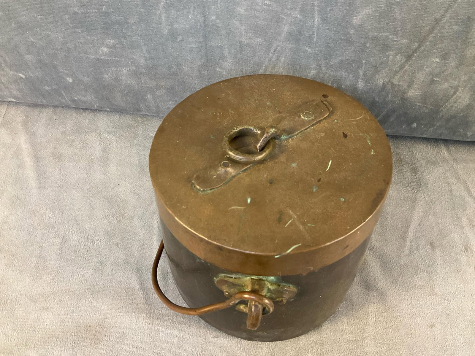 Antique Copper Pot - 5