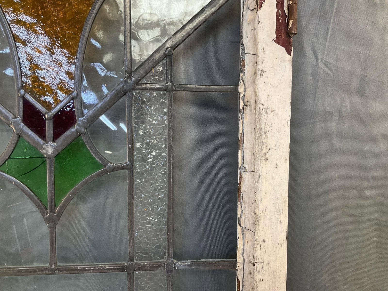 Antique Stained Glass Window - 3