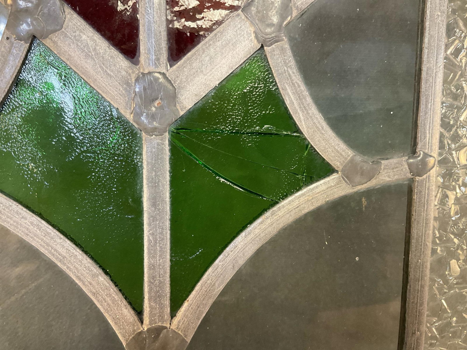 Antique Stained Glass Window - 6