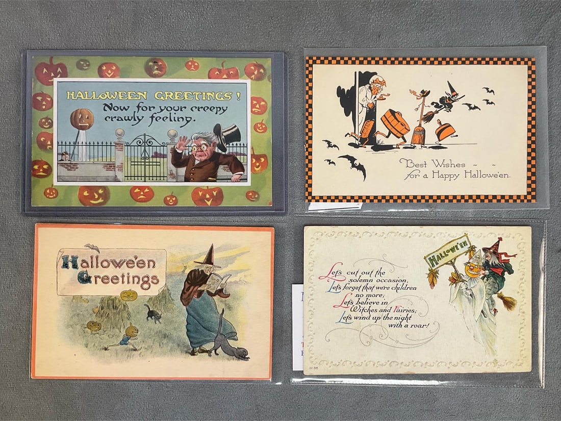 Halloween Postcards - 3