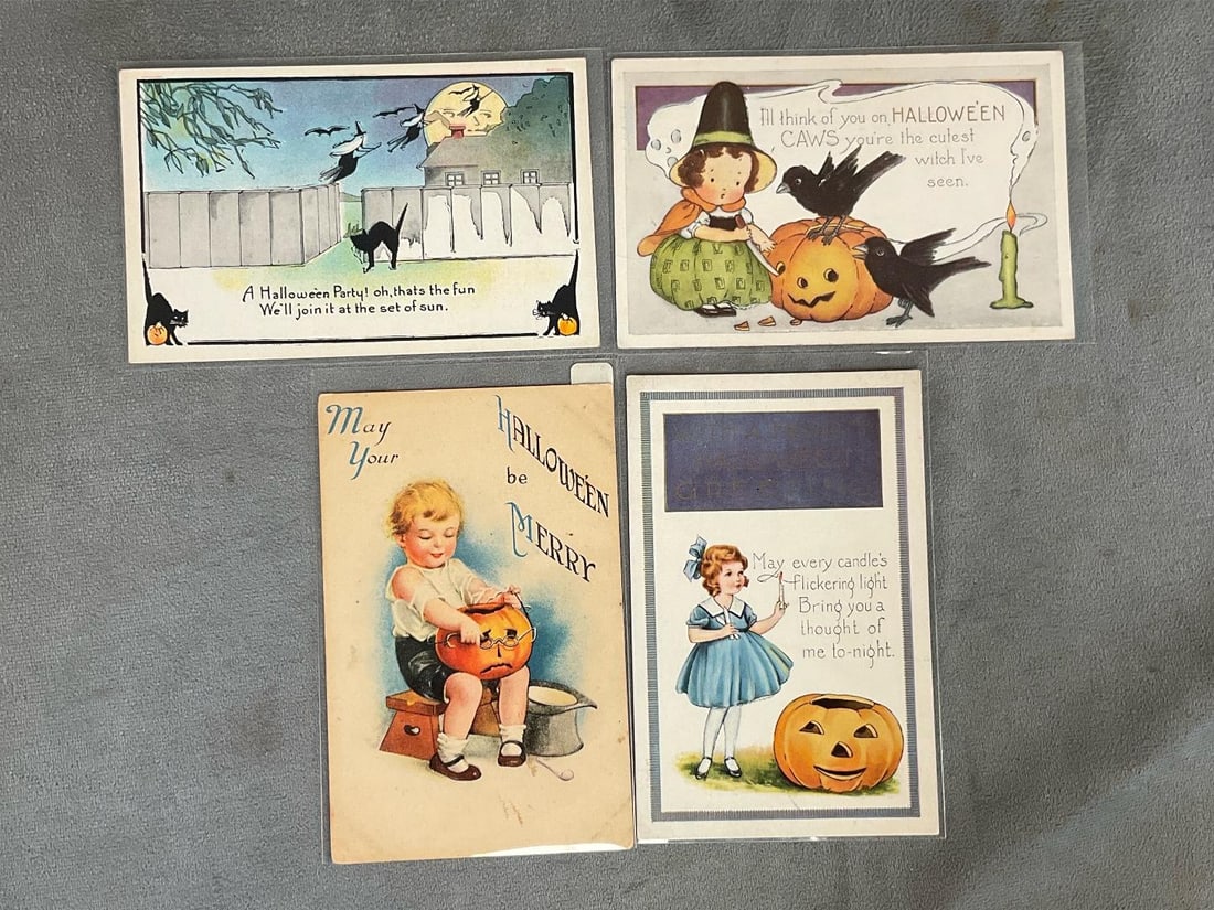 Halloween Postcards - 2