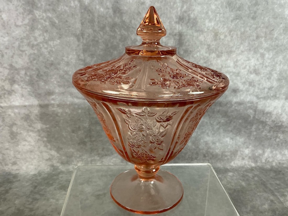Pink Depression Glass - 2