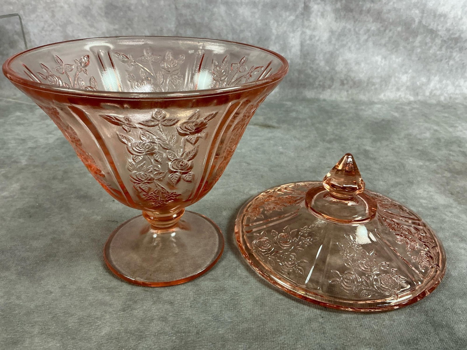 Pink Depression Glass - 3