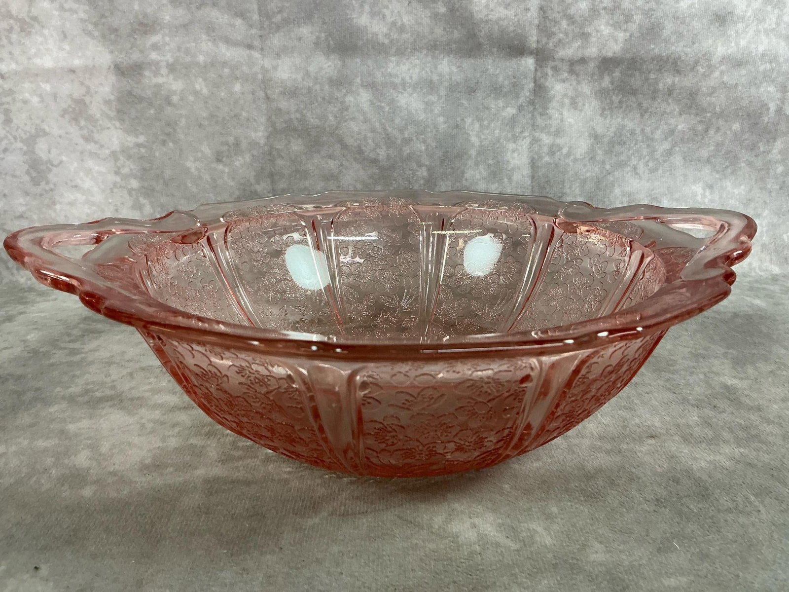 Pink Depression Glass - 5