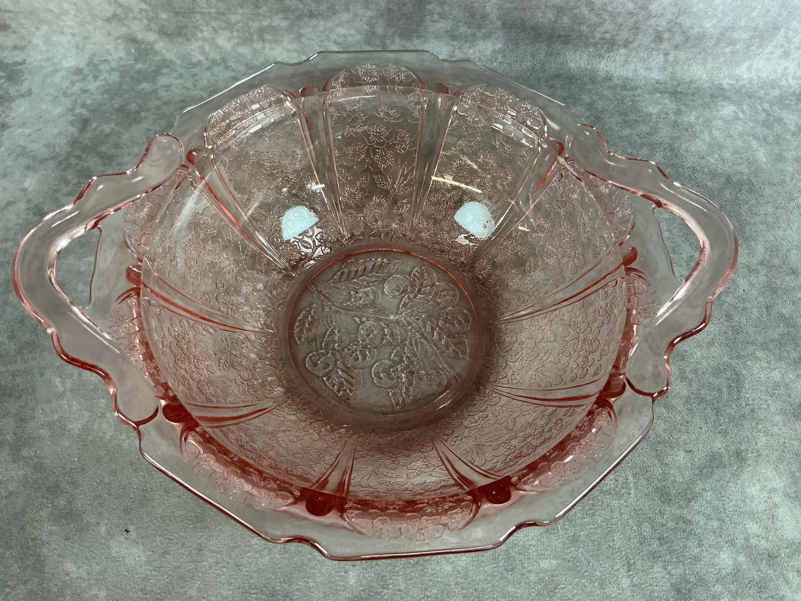 Pink Depression Glass - 6
