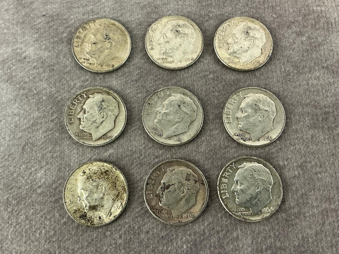 Silver Dimes - 2